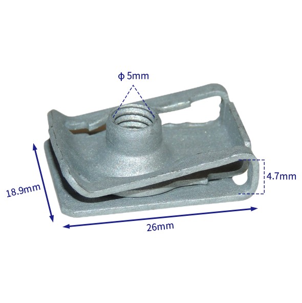 汽车卡扣紧固件(100个/包) 克莱斯勒：6105242AA
