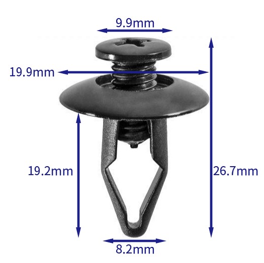 汽车卡扣紧固件(100个/包) 福特:NA0156145