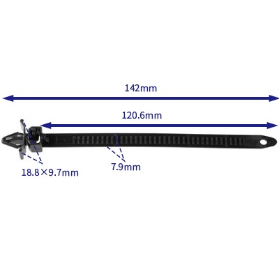 汽车卡扣紧固件(100个/包) 马自达:9928-91-053