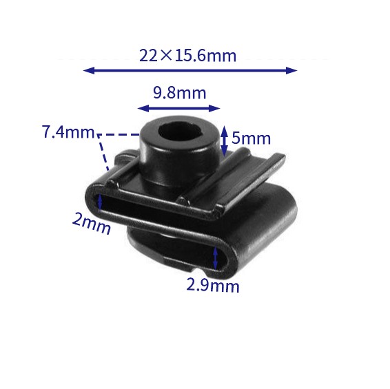 汽车卡扣紧固件(100个/包) 现代:86825-28000