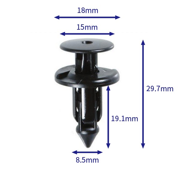 汽车卡扣紧固件(100个/包) 丰田:75867-30120