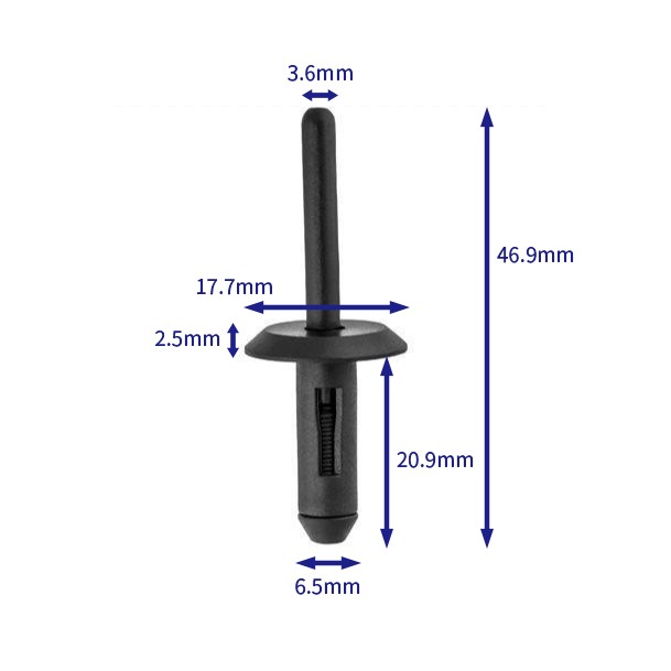 汽车卡扣紧固件(100个/包) 大众:175853577A