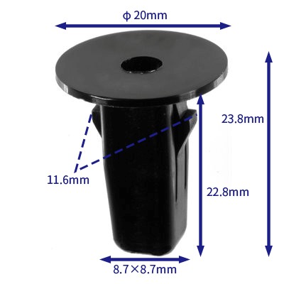 汽车卡扣紧固件(100个/包) 丰田:90189-06177