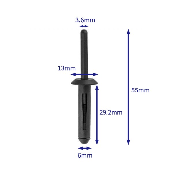 汽车卡扣紧固件(100个/包) 宝马:51118047458