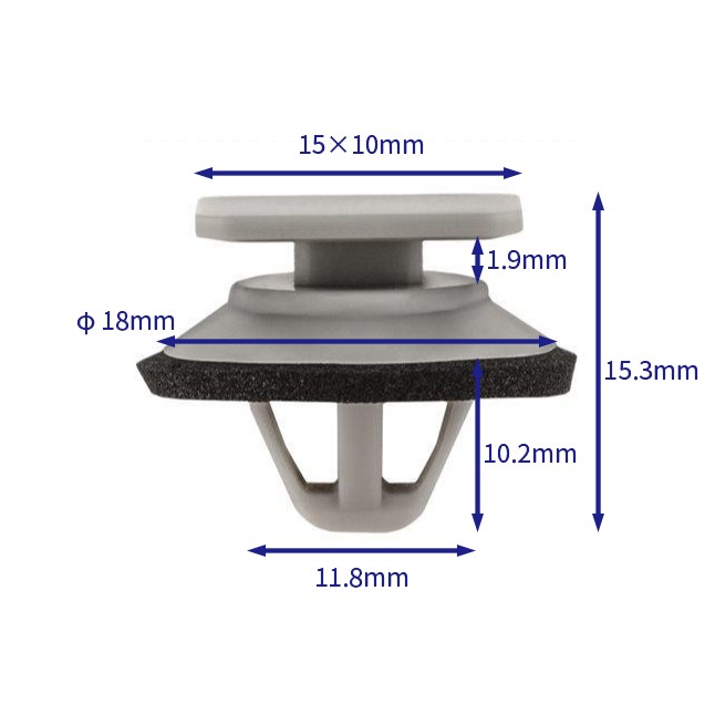 汽车卡扣紧固件(100个/包) 马自达:KD5351SJ3A