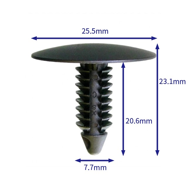 汽车卡扣紧固件(100个/包) 克莱斯勒:06506293AA