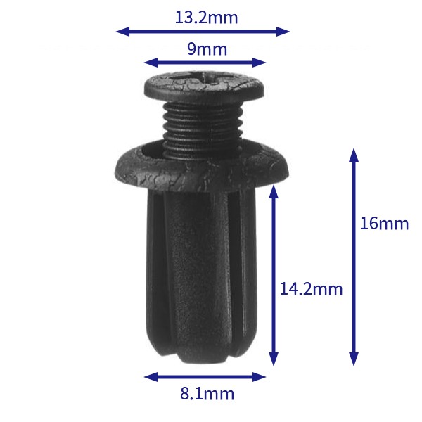 汽车卡扣紧固件(100个/包) 马自达:G14S-50-EA1
