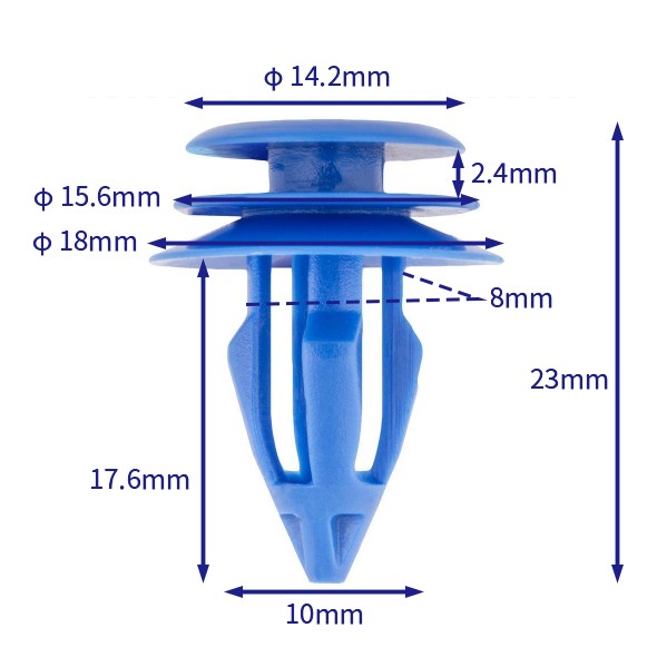 汽车卡扣紧固件(100个/包) 路虎:LR027255；特斯拉：1014969-00-A