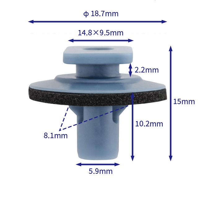 汽车卡扣紧固件(100个/包) 日产:90990-1KA0B