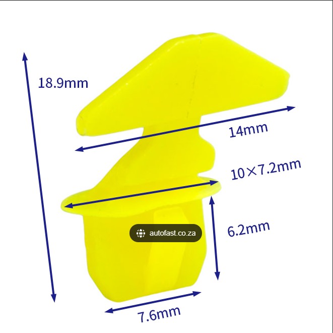 汽车卡扣紧固件(100个/包) 本田:72311-SAA-003