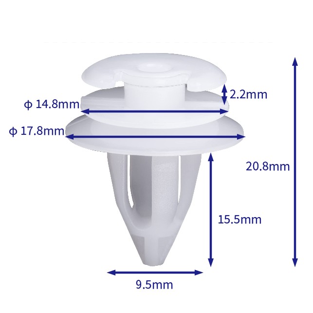 汽车卡扣紧固件(100个/包) 宝马:51411973500