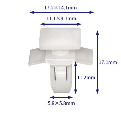 汽车卡扣紧固件(100个/包) 斯巴鲁:57160FC010