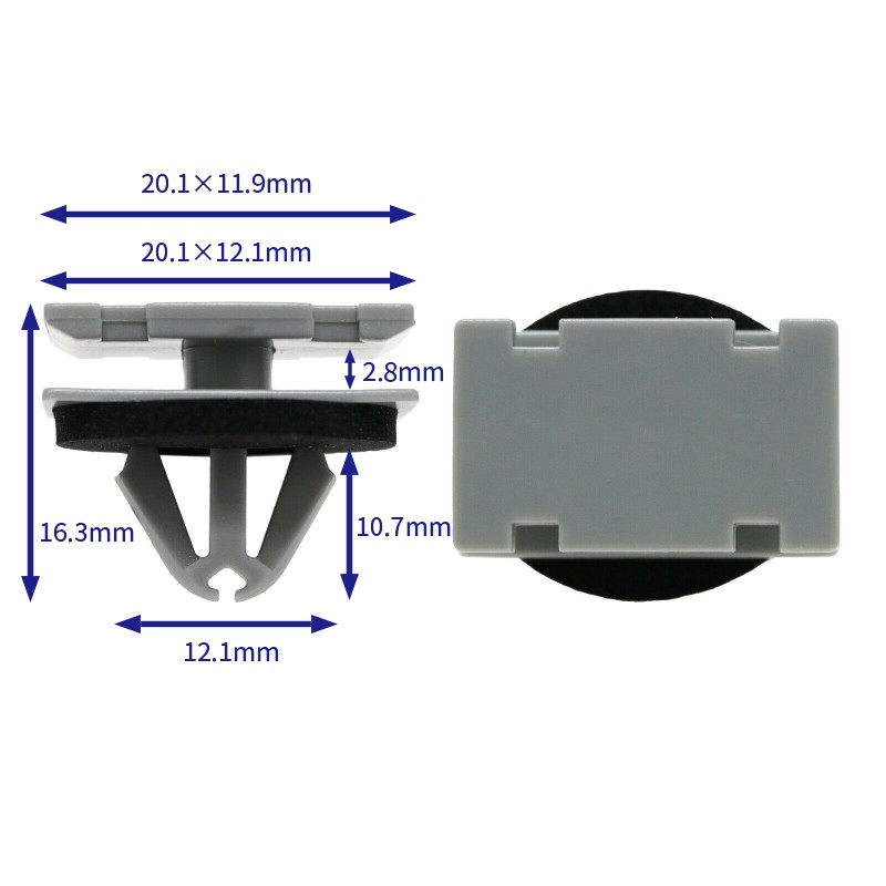汽车卡扣紧固件(100个/包) 通用:15127746