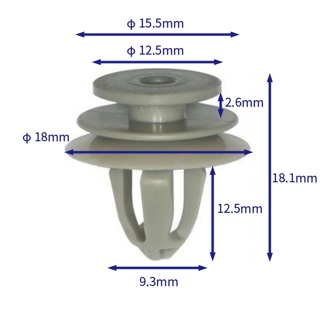 汽车卡扣紧固件(100个/包) 宝马:07142754954