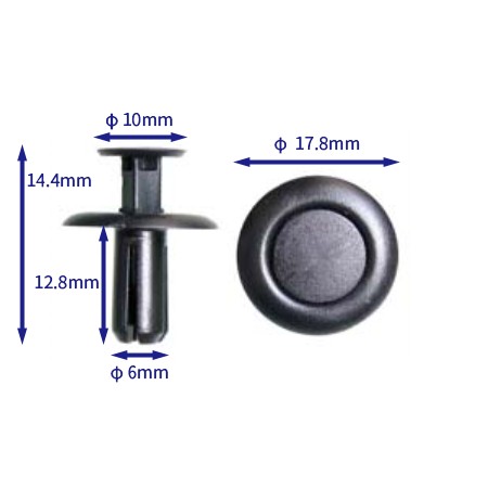 汽车卡扣紧固件(100个/包) 马自达:GJ21-68-885B;B467-68-AC3;3893097