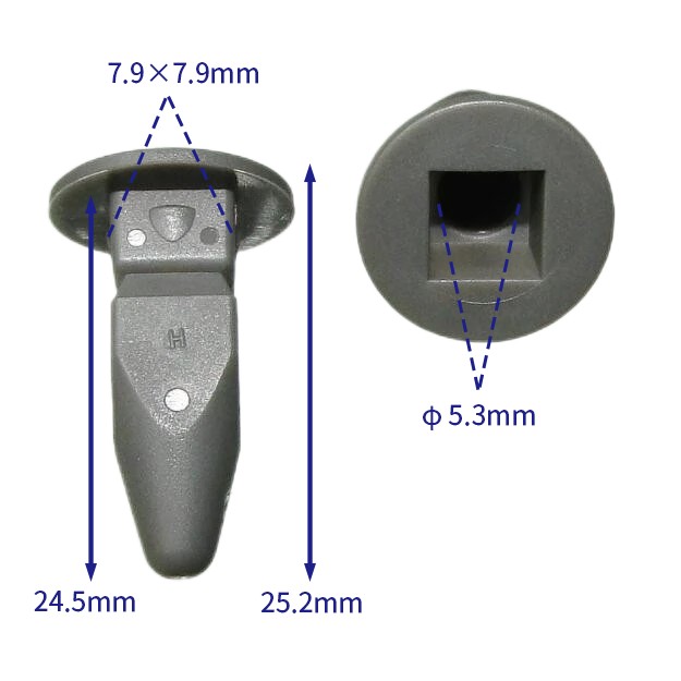 汽车卡扣紧固件(100个/包) 大众:357868143