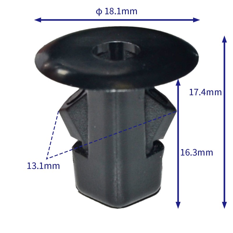 汽车卡扣紧固件(100个/包) 标致雪铁龙:6822QP