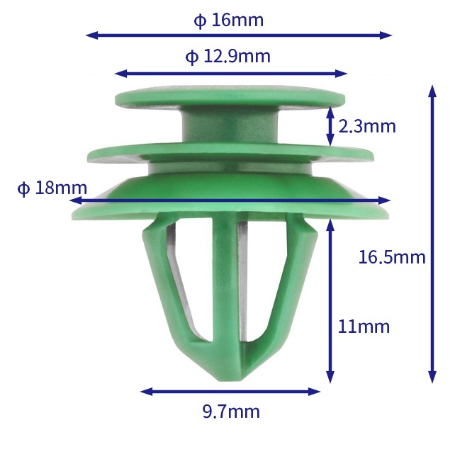 汽车卡扣紧固件(100个/包) 现代:823152W000