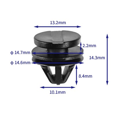 汽车卡扣紧固件(100个/包) 路虎:DYC500110
