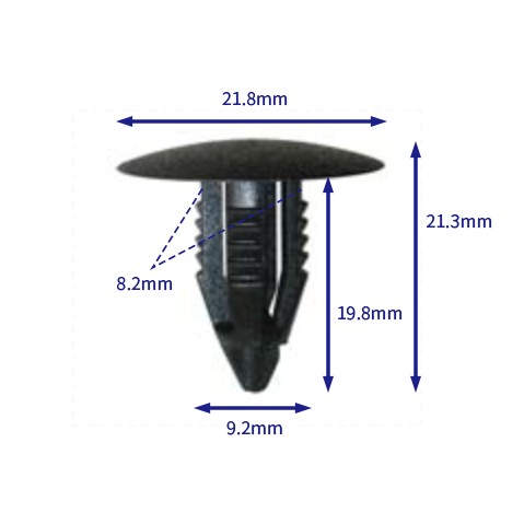 Car buckle fasteners (100/pack) car buckle fasteners