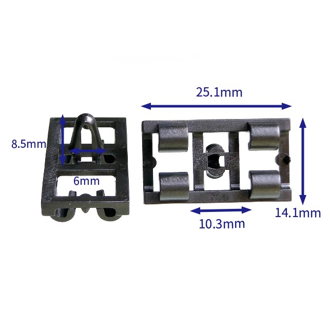 汽车卡扣紧固件(100个/包) 宝马:51337008409