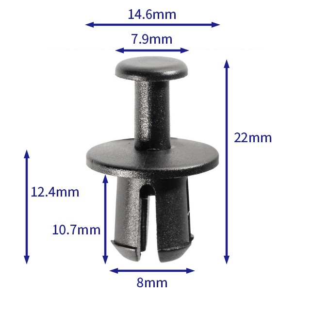 汽车卡扣紧固件(100个/包) 宝马:17111712963