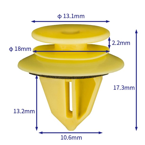汽车卡扣紧固件(100个/包) 奔驰:A0009916398