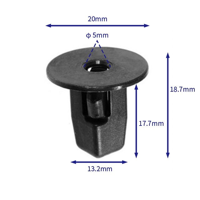 汽车卡扣紧固件(100个/包) 丰田:90189-06013