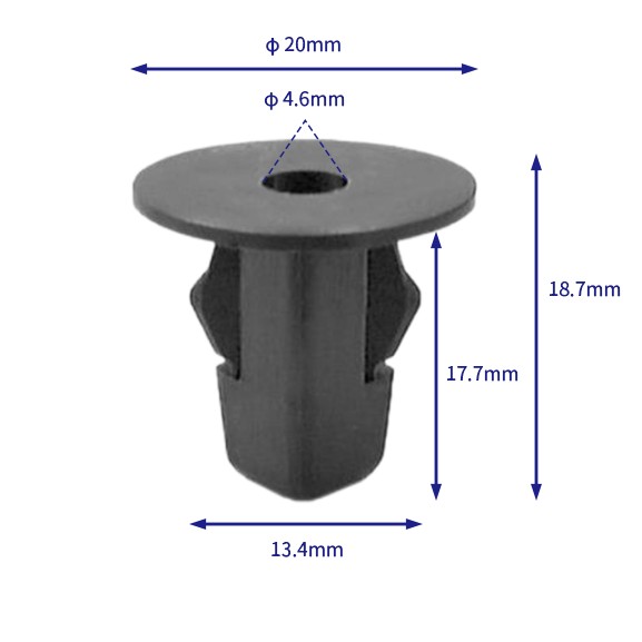 汽车卡扣紧固件(100个/包) 丰田：90189-A0002；90189-06065