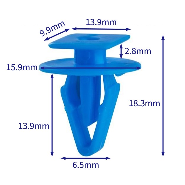 汽车卡扣紧固件(100个/包) 本田:90602-TA0-003