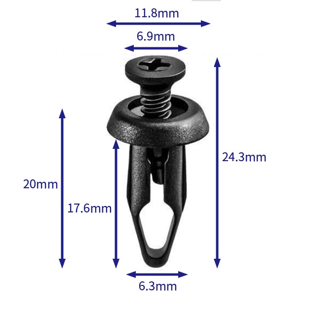 汽车卡扣紧固件(100个/包) 通用:22657634