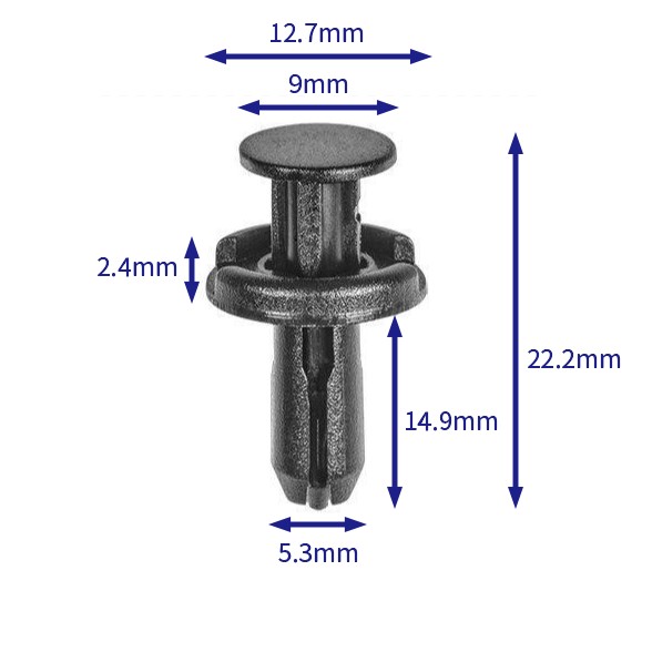 汽车卡扣紧固件(100个/包) 丰田:90467-05136
