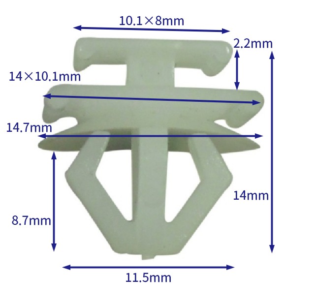 汽车卡扣紧固件(100个/包) 标致雪铁龙:6995X3