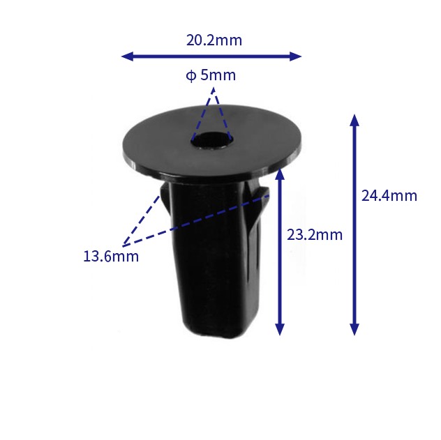 汽车卡扣紧固件(100个/包) 丰田:90189-06157