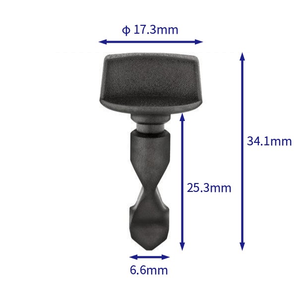 汽车卡扣紧固件(100个/包) 大众:6Q0807643；A0009982395？