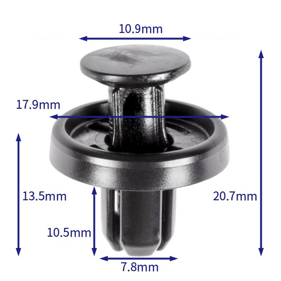 汽车卡扣紧固件(100个/包) 斯巴鲁:909140065;SU003-02989