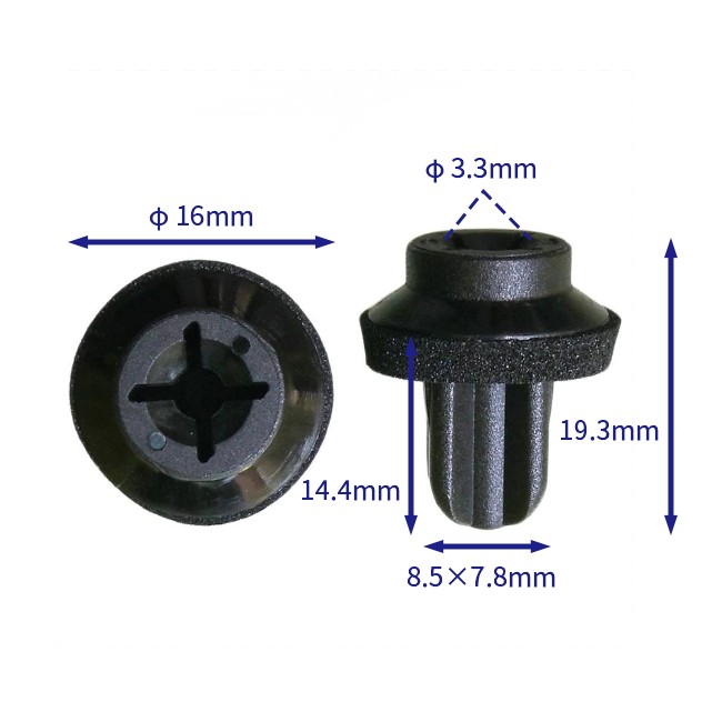 汽车卡扣紧固件(100个/包) 奔驰:A0009983685