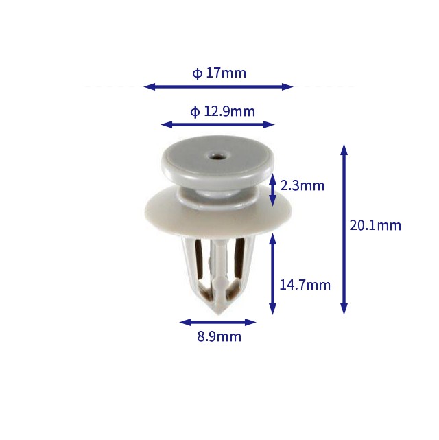 汽车卡扣紧固件(100个/包) 通用:11547574