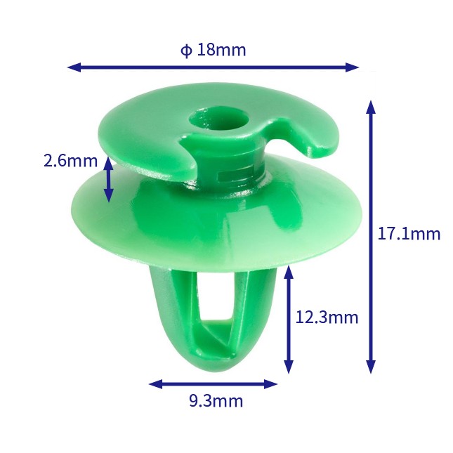 汽车卡扣紧固件(100个/包) 宝马:51411870718