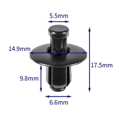 汽车卡扣紧固件(100个/包) 现代:861552H100