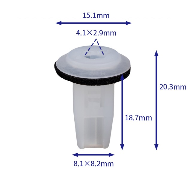 汽车卡扣紧固件(100个/包) 本田:90664-STK-A01
