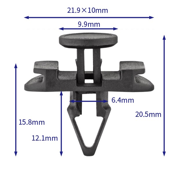 汽车卡扣紧固件(100个/包) 大众:1K0837199B；1K0837199A
