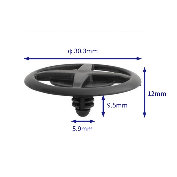 汽车卡扣紧固件(100个/包) 日产:F5846-30F00