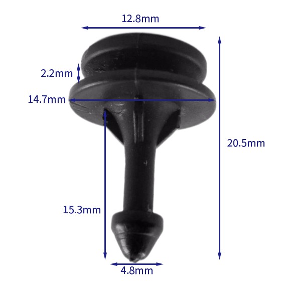 汽车卡扣紧固件(100个/包) 大众:3C0867333
