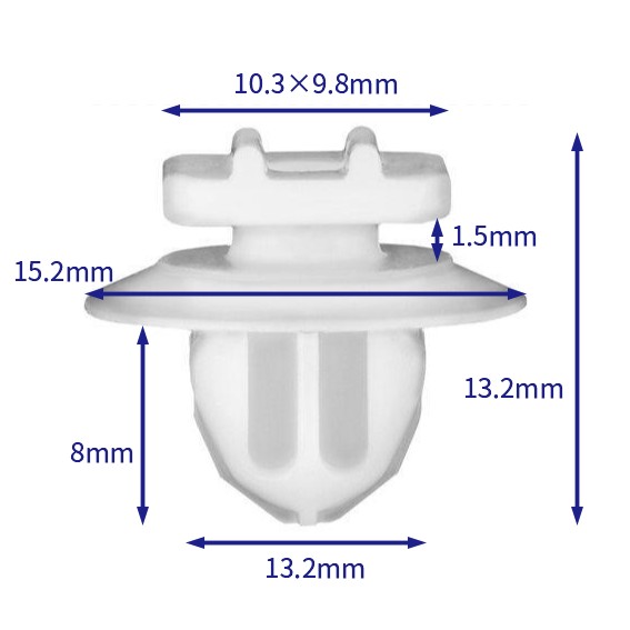 汽车卡扣紧固件(100个/包) 丰田:90467-08224