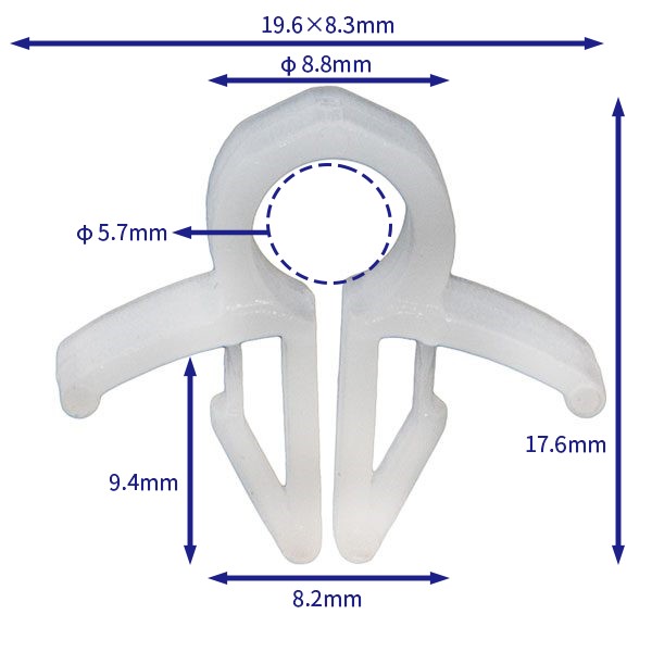 汽车卡扣紧固件(100个/包) 本田:90654-SA4-003