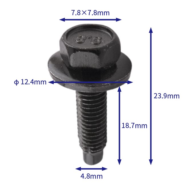 汽车卡扣紧固件(100个/包) 克莱斯勒:6100539