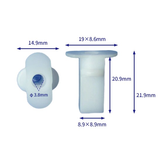 汽车卡扣紧固件(100个/包) 宝马:51112252200