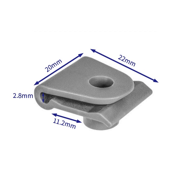 Car buckle fasteners (100/pack) Mazda: B45556135
