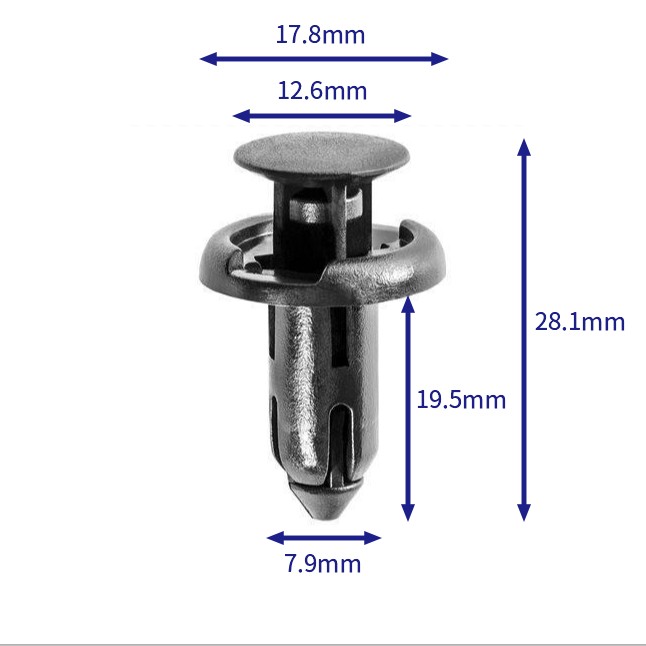 汽车卡扣紧固件(100个/包) 本田:90505-SX0-003;特斯拉:1006535-00-A